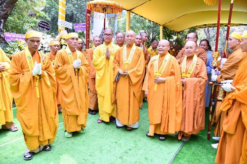 Lễ Viếng ngày 11/4/2023 (21/2 nhuận/ Quý Mão) Lễ tang cố HT. Thích Giác Quang.
